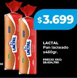 Supermayorista Vital Lactal pan lacteado oferta