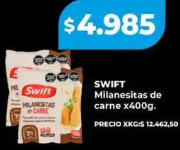 Supermayorista Vital Swift milanesitas de carne oferta
