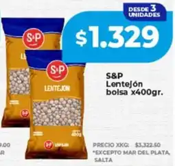 Supermayorista Vital S&P lentejón bolsa oferta