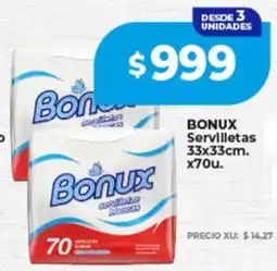 Supermayorista Vital Bonux servilletas oferta