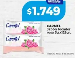Supermayorista Vital Carmel jabón tocador rosa oferta