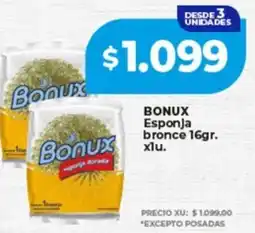Supermayorista Vital Bonux esponja bronce oferta