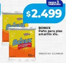 Supermayorista Vital Bonux paño para piso amarillo oferta
