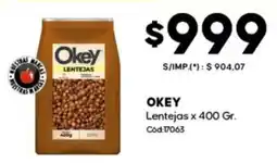 Diarco Okey lentejas oferta