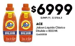 Diarco Ace jabon liquido clásico diluible oferta