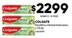 Diarco Colgate dentifrico herbal anticaries oferta