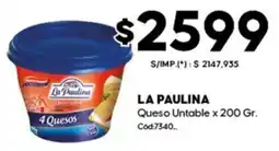 Diarco La paulina queso untable oferta