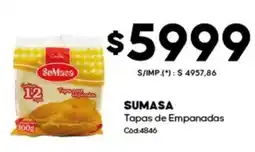 Diarco Sumasa tapas de empanadas oferta