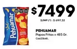Diarco Pehuamar papas fritas oferta