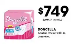 Diarco Doncella toallas pocket oferta