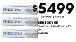 Diarco Sensodyne dentifrico extra fresh oferta