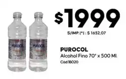 Diarco Purocol alcohol fino 70° oferta