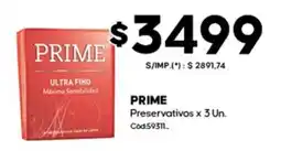 Diarco Prime preservativos oferta