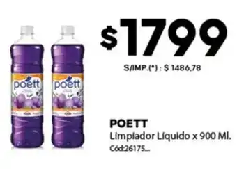 Diarco Poett limpiador líquido oferta