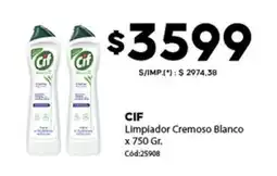 Diarco Cif limpiador cremoso blanco oferta
