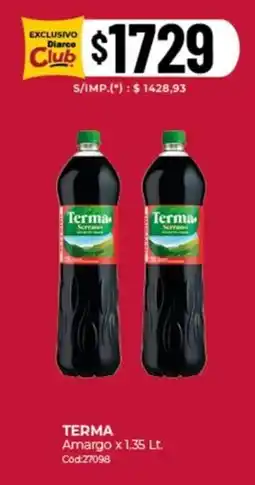 Diarco Terma amargo oferta