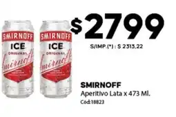Diarco Smirnoff aperitivo lata oferta