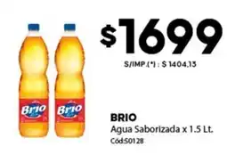 Diarco Brio agua saborizada oferta