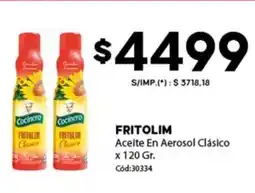 Diarco Fritolim aceite en aerosol clásico oferta
