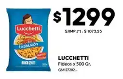 Diarco Lucchetti fideos oferta