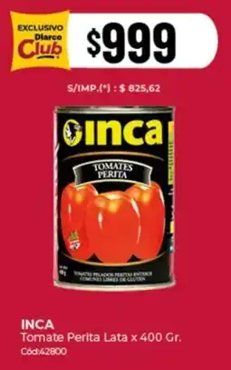 Diarco Inca tomate perita lata oferta