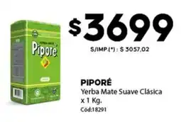 Diarco Piporé yerba mate suave clásica oferta