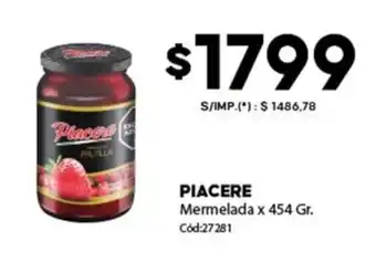 Diarco Piacere mermelada oferta