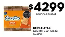 Diarco Cerealitas galletitas oferta
