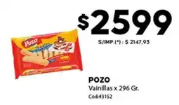Diarco Pozo vainillas oferta