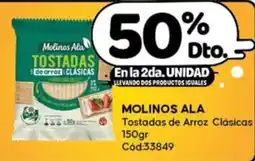 Diarco Molinos ala tostadas de arroz clásicas oferta