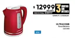 Diarco Ultracomb pava eléctrica oferta