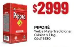 Diarco Piporé yerba mate tradicional clásica oferta