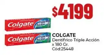 Diarco Colgate dentifrico triple acción oferta