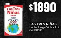 Diarco Las tres niñas leche larga vida oferta