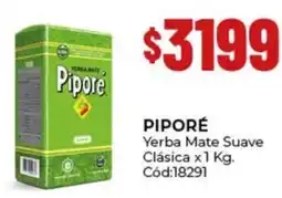 Diarco Piporé yerba mate suave clásica oferta