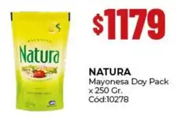 Diarco Natura mayonesa doy pack oferta
