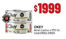 Diarco Okey atún lomo oferta