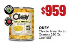 Diarco Okey choclo amarillo en grano oferta