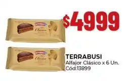 Diarco Terrabusi alfajor clásico oferta