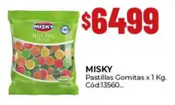 Diarco Misky pastillas gomitas oferta
