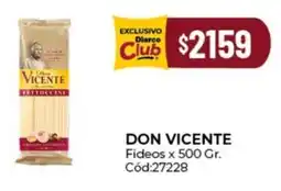 Diarco Don vicente fideos oferta