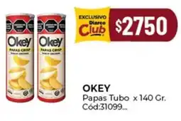 Diarco Okey papas tubo oferta