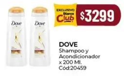 Diarco Dove shampoo y acondicionador oferta
