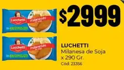 Diarco Luchetti milanesa de soja oferta