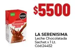 Diarco La serenisima leche chocolatada sachet oferta