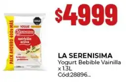 Diarco La serenisima yogurt bebible vainilla oferta