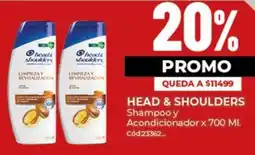 Diarco Head & shoulders shampoo y acondicionador oferta