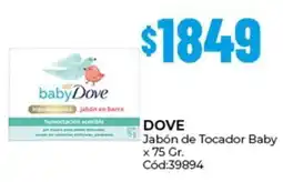 Diarco Dove jabón de tocador baby oferta