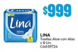 Diarco Lina toallas aloe con alas oferta