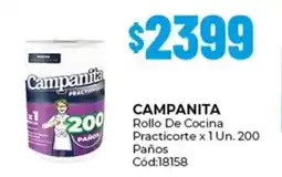 Diarco Campanita rollo de cocina practicorte oferta